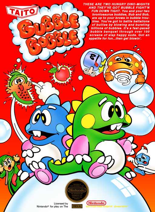 Bubble Bobble Nes